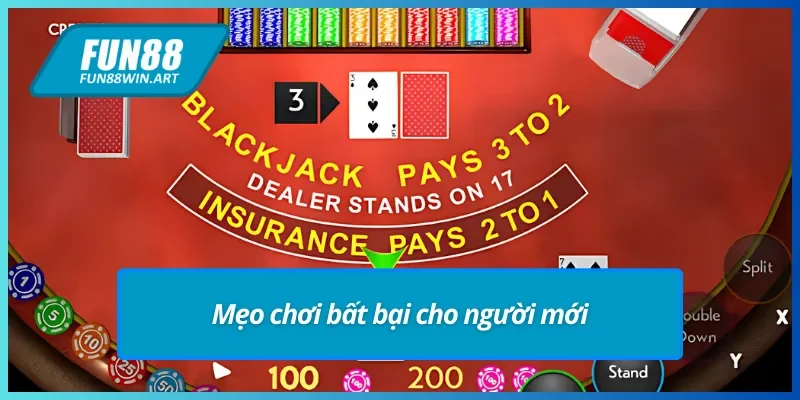 Hướng dẫn mẹo để tăng cơ hội chiến thắng tại Blackjack Fun88